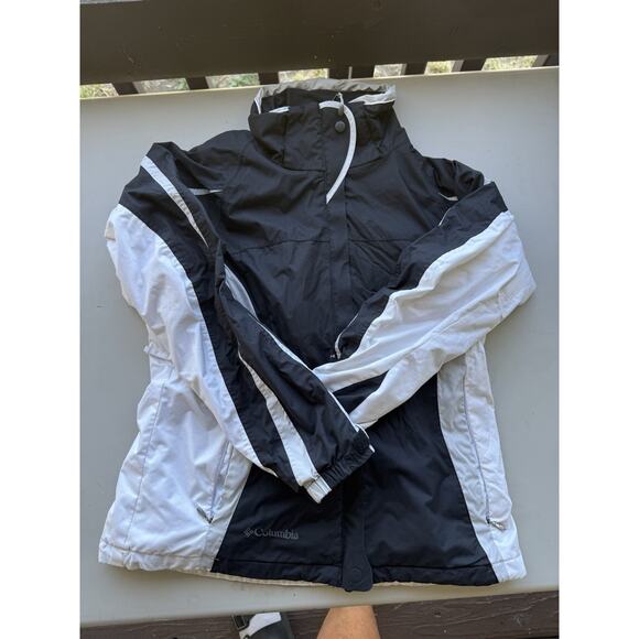 Columbia Women's Whirlibird Sz S Omni Tech Winter Jacket *only outer coat* Black - Picture 1 of 5